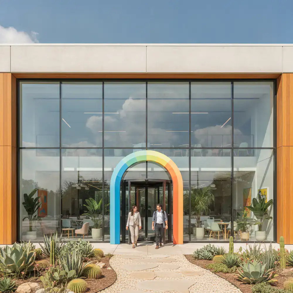 ClickForge Studio office front in Austin
